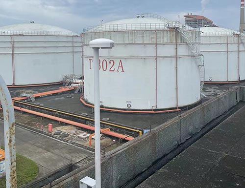 易造防雷為廣西油氣碼頭提供雷電預警系統(tǒng)