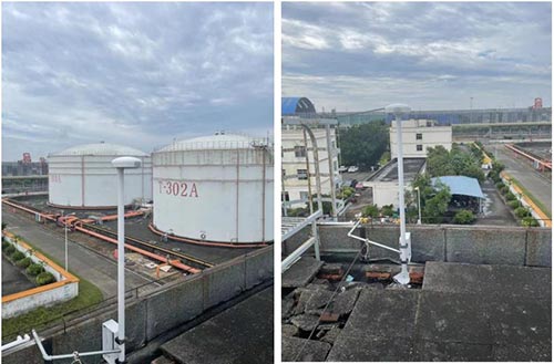 油氣碼頭提供雷電預警系統(tǒng)