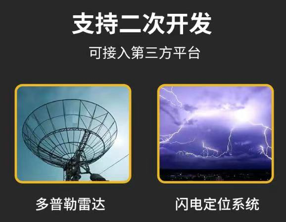 易造雷電預警系統支持二次開發